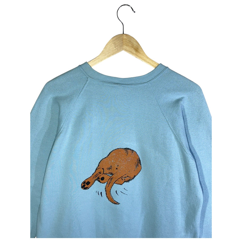 Vintage Cartoon Dog Graphic Crewneck
