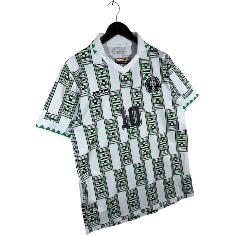 Vintage Adidas Okocha Nigeria Football Federation Jersey