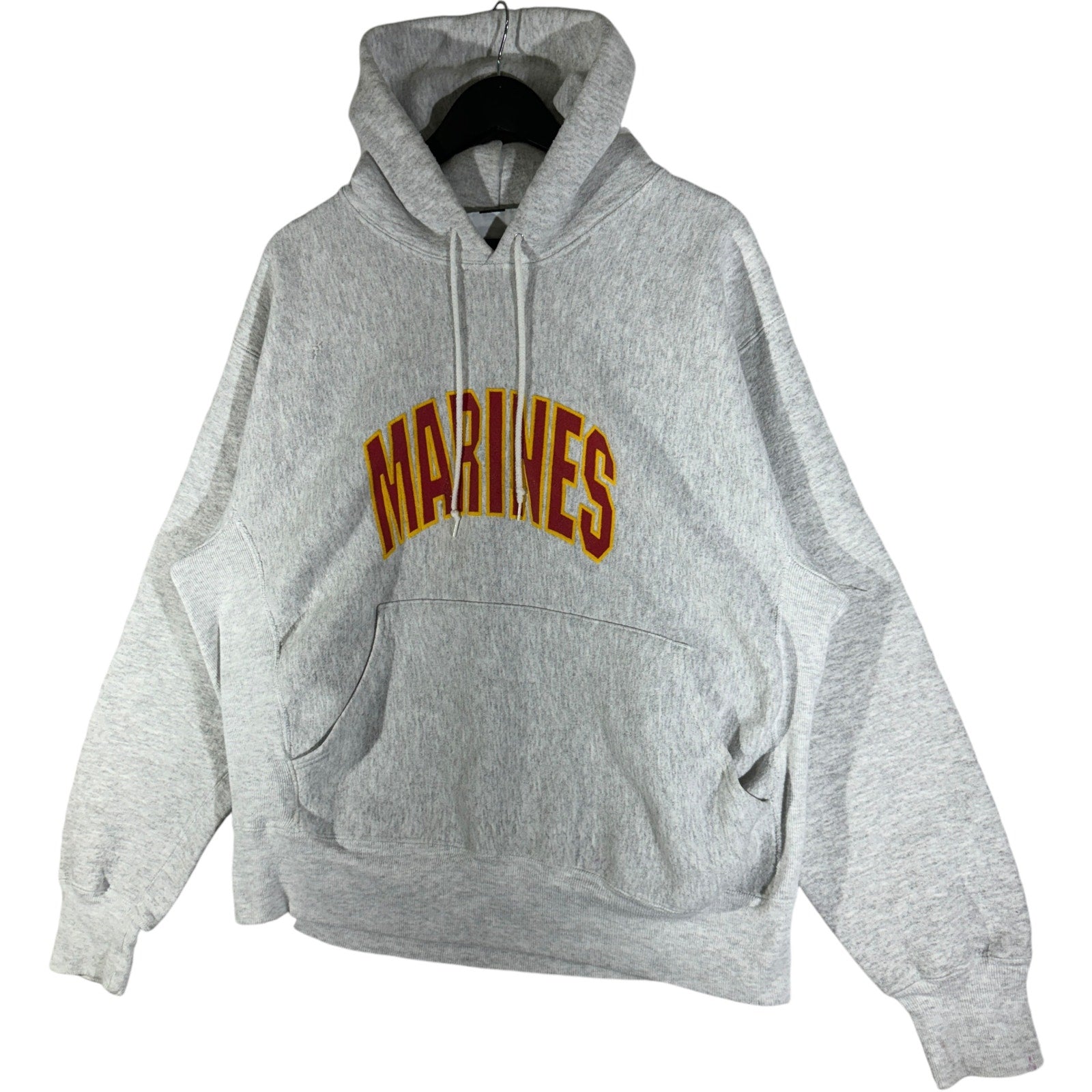 Vintage Marines Arch Spellout Hoodie 90's