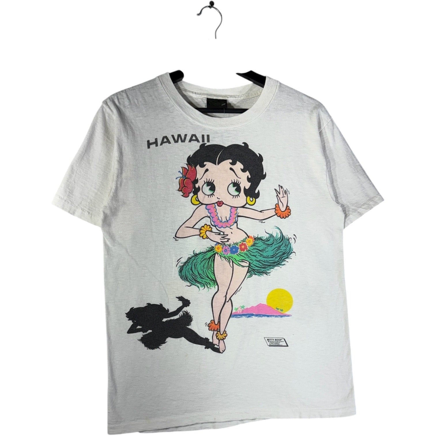 Vintage Betty Boop Hawaii Dancer Graphic T-Shirt