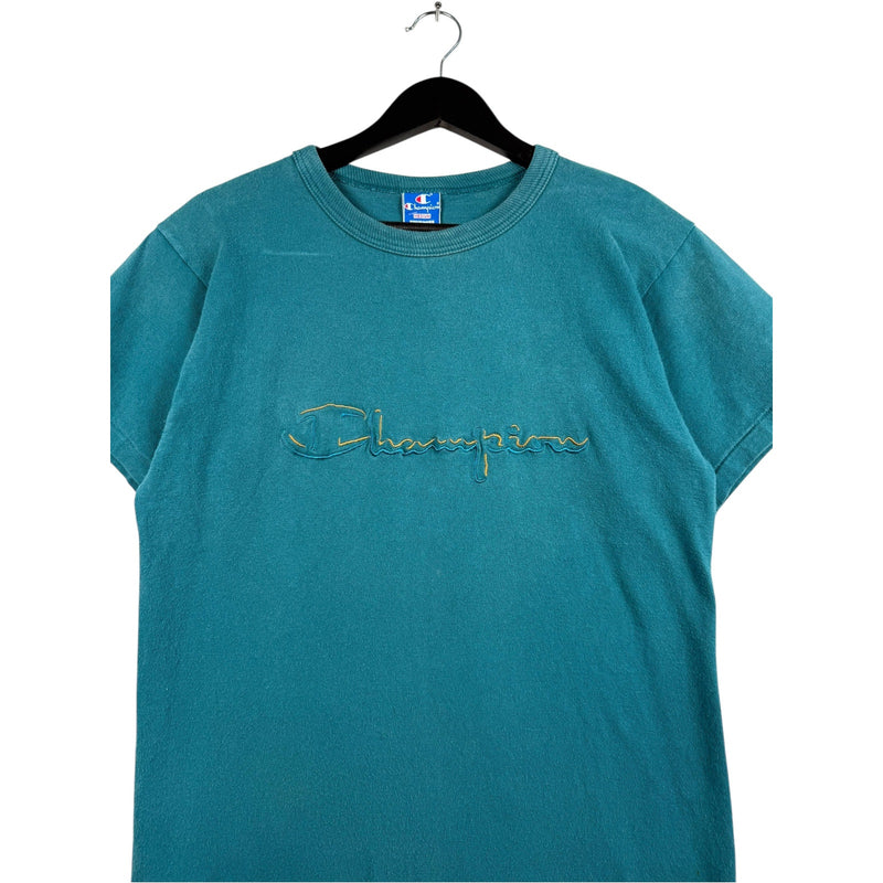 Vintage Champion Embroidered Spellout T-Shirt