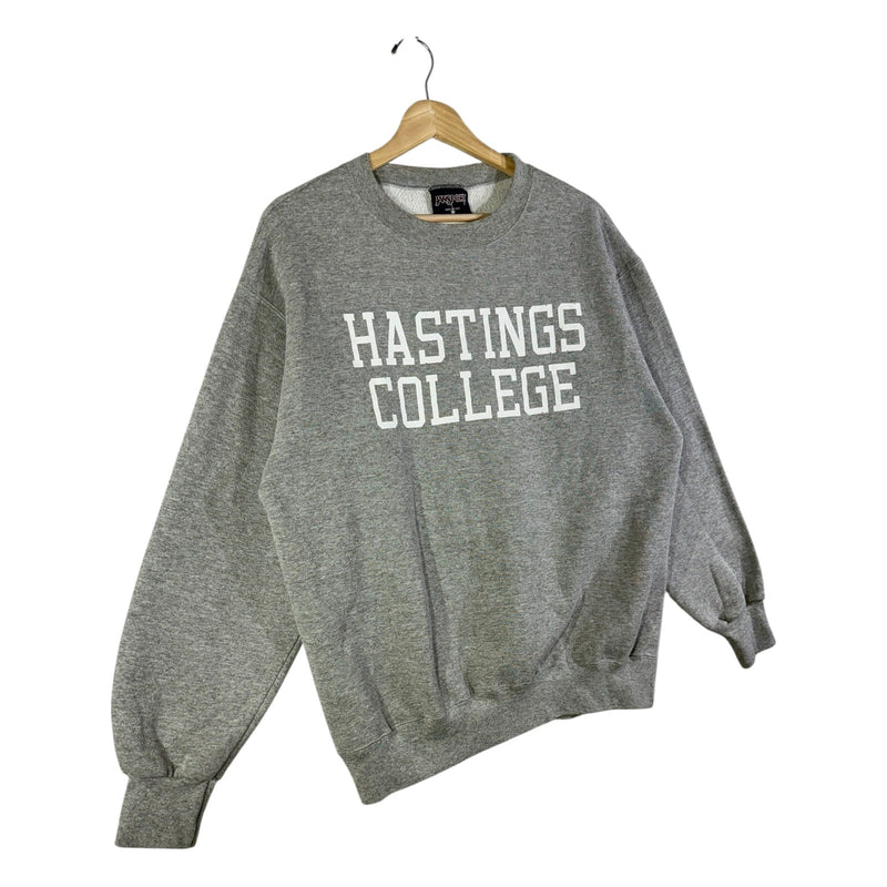 Vintage Hastings College Pullover Sweatshirt