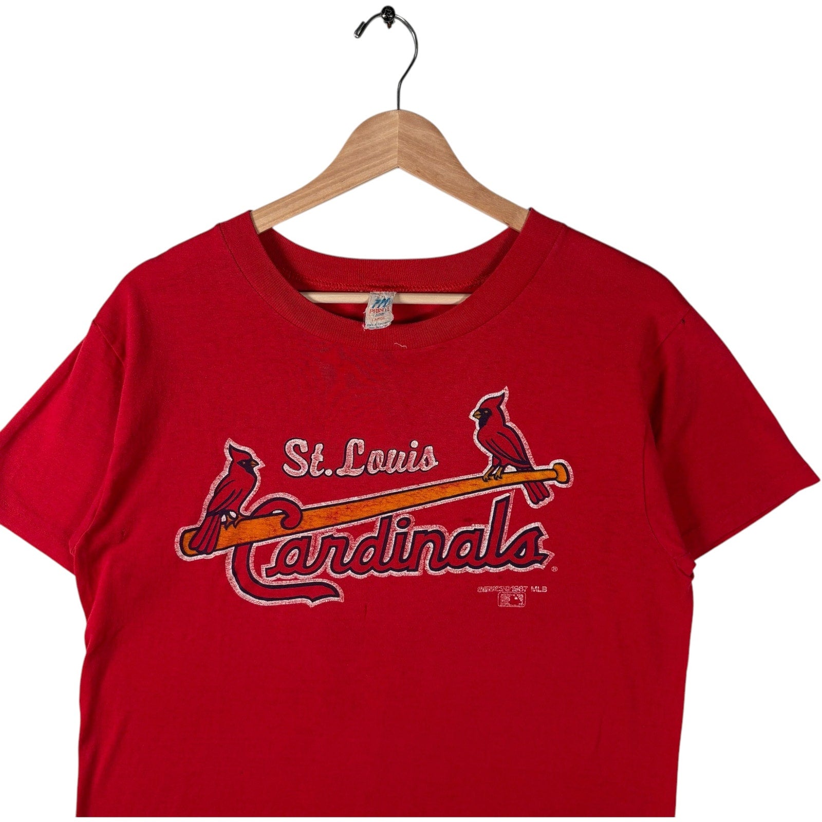 Vintage St. Louis Cardinals Spellout Logo MLB Tee