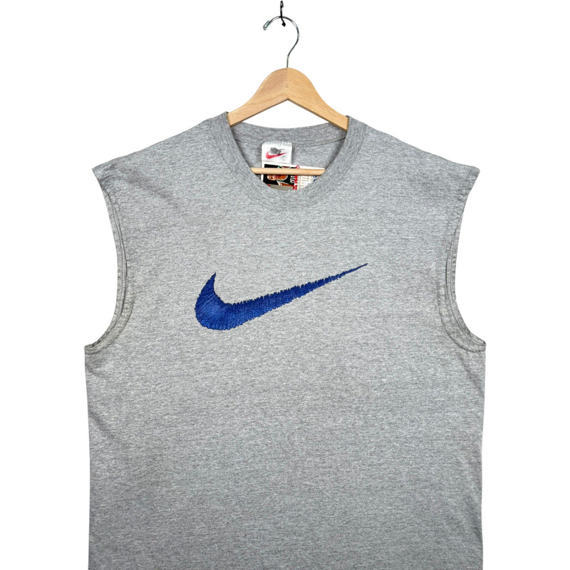 Vintage Nike Swoosh Logo Muscle Tee