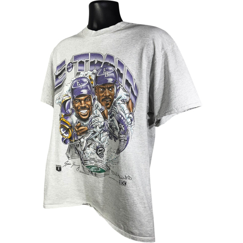 Vintage "E. Train" MLB Caricature Tee 90s