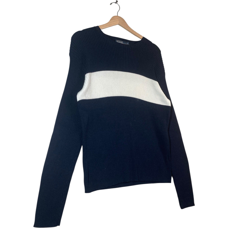 Vintage Polo Ralph Lauren Ribbed Knit Sweater