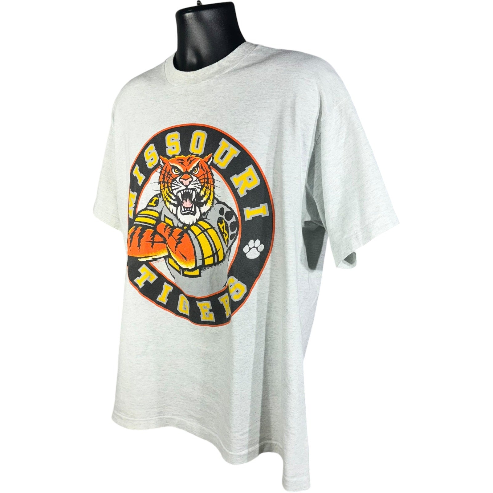 Vintage University of Missouri Tigers Football Tee