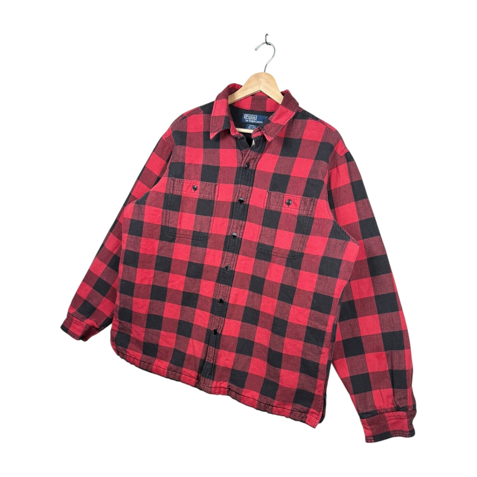 Vintage Polo Ralph Lauren Farrell Flannel Long Sleeve Button Up