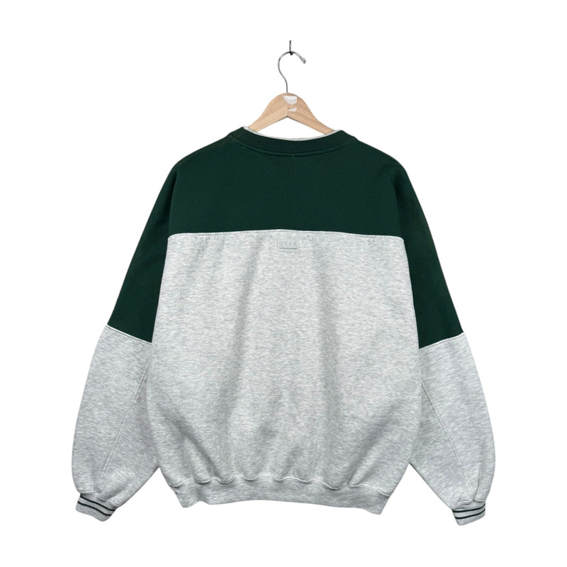 Vintage Gear Tartan Paris Embroidered Sweatshirt Crewneck