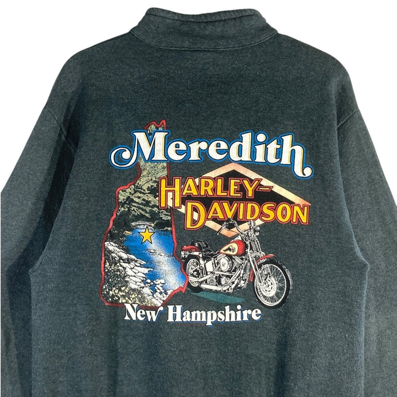 Vintage Harley-Davidson 1/4 Zip Sweatshirt