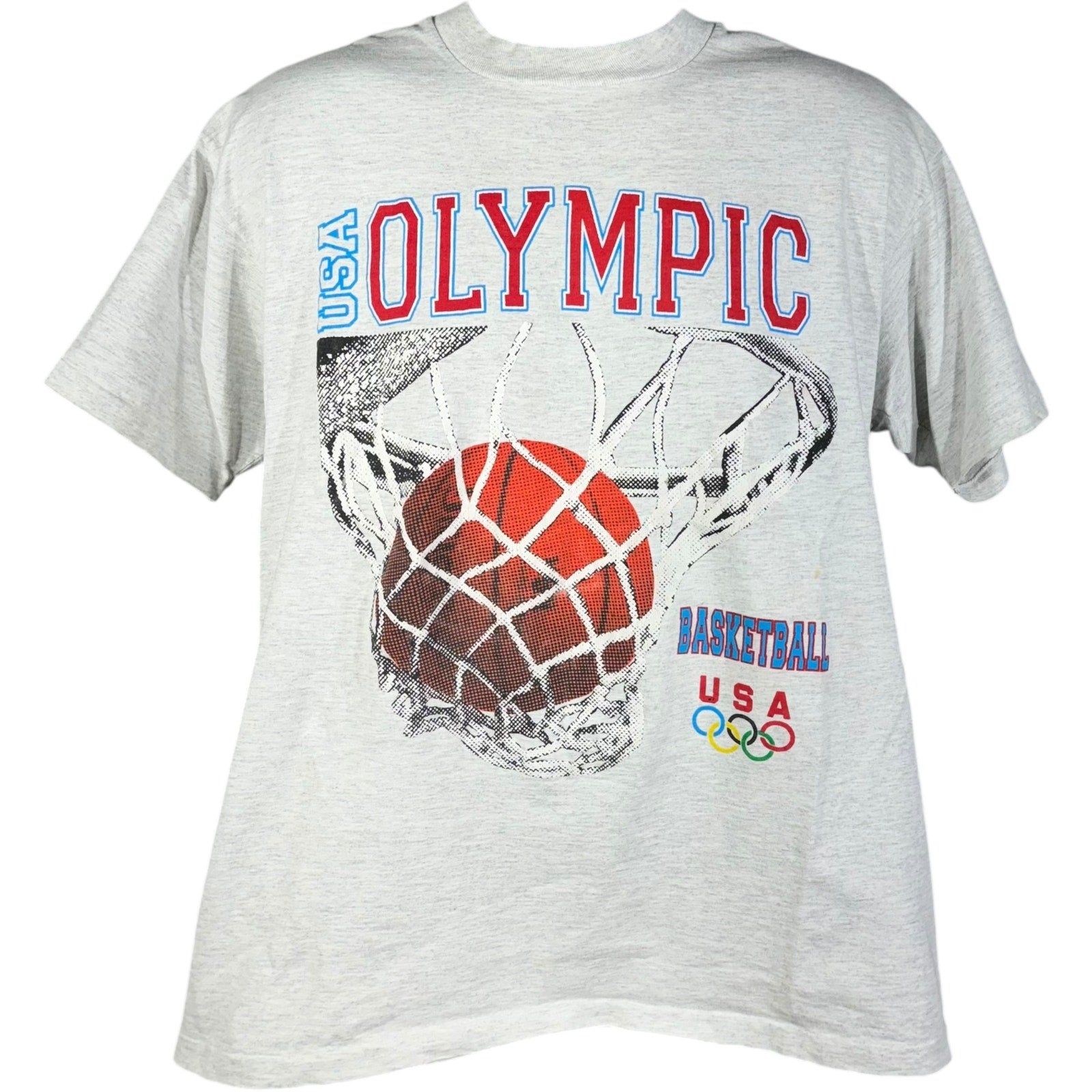 Vintage Olympics Team USA Basketball Tee 90s