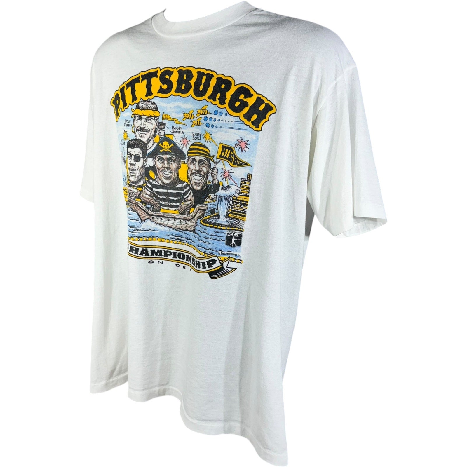 Vintage Pittsburgh Pirates Caricature Tee