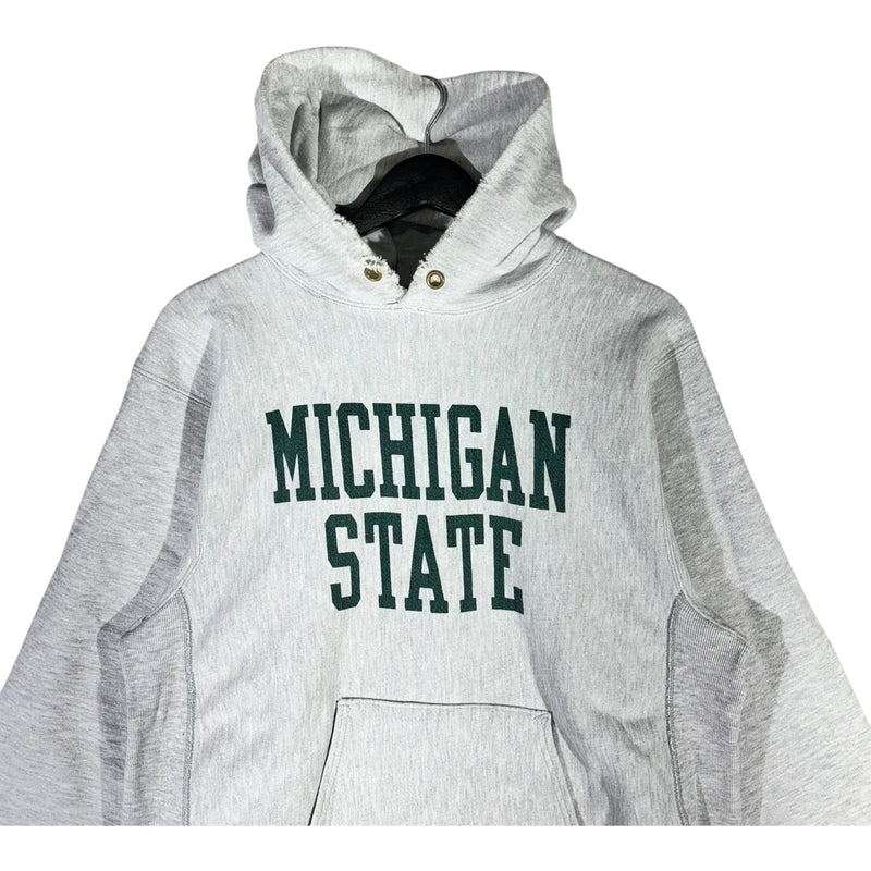 Vintage Champion Reverse Weave Michigan State University Hoodie