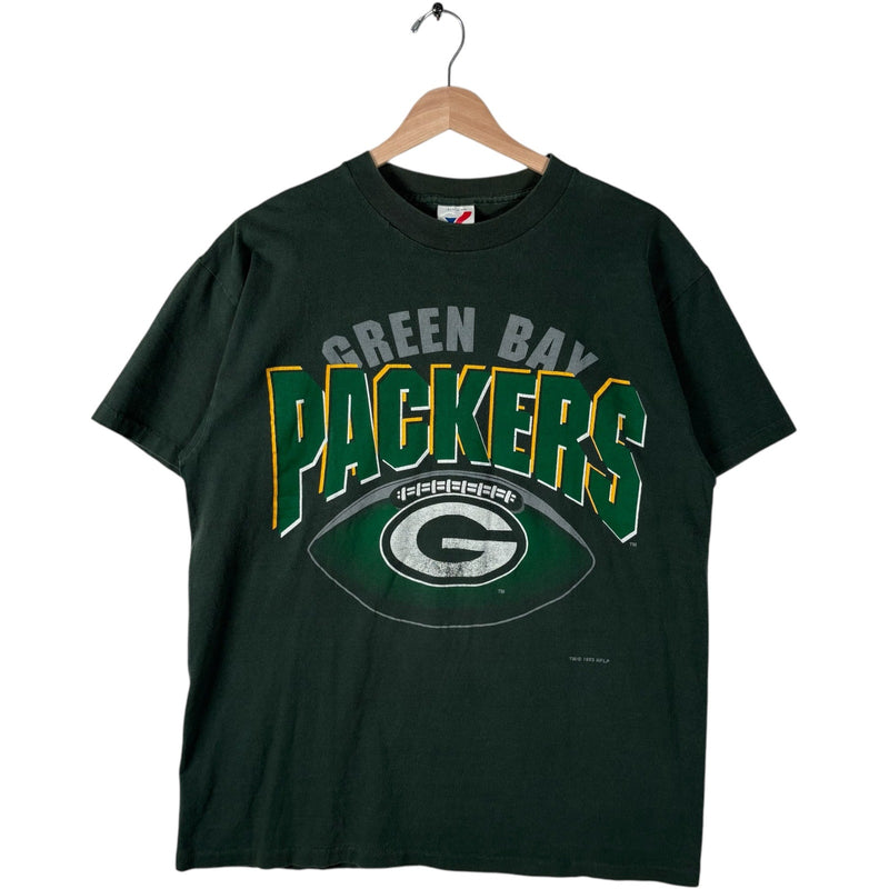 Vintage Green Bay Packers Spellout NFL Tee 90s