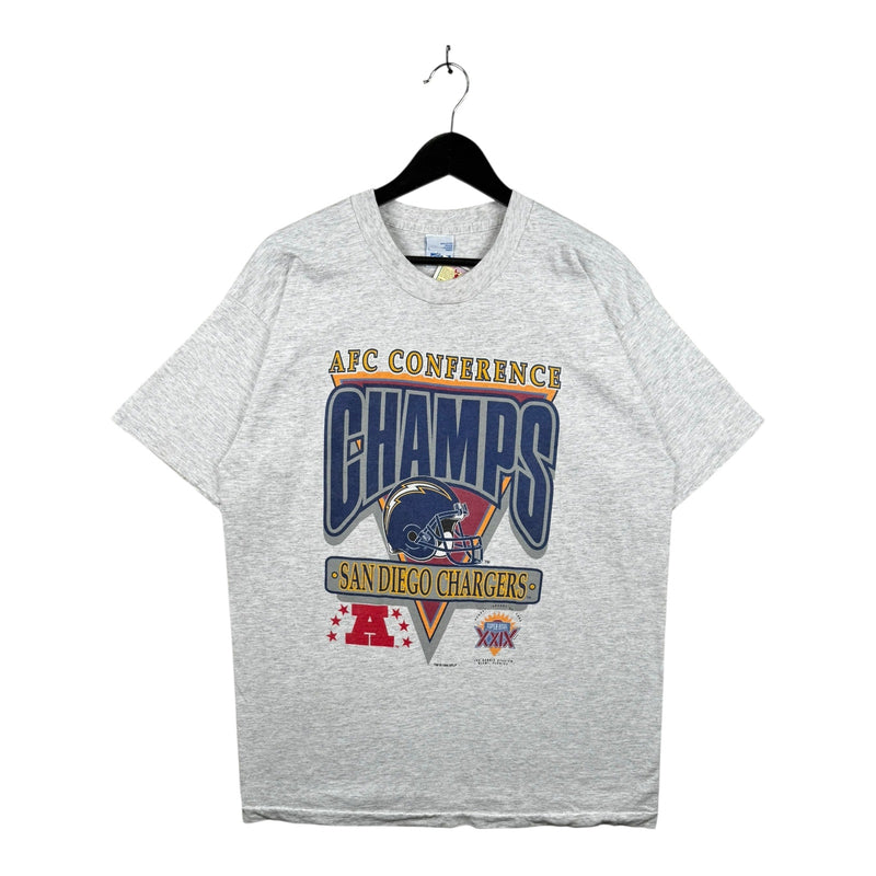 Vintage San Diego Chargers Super Bowl XXIX NFL T-Shirt