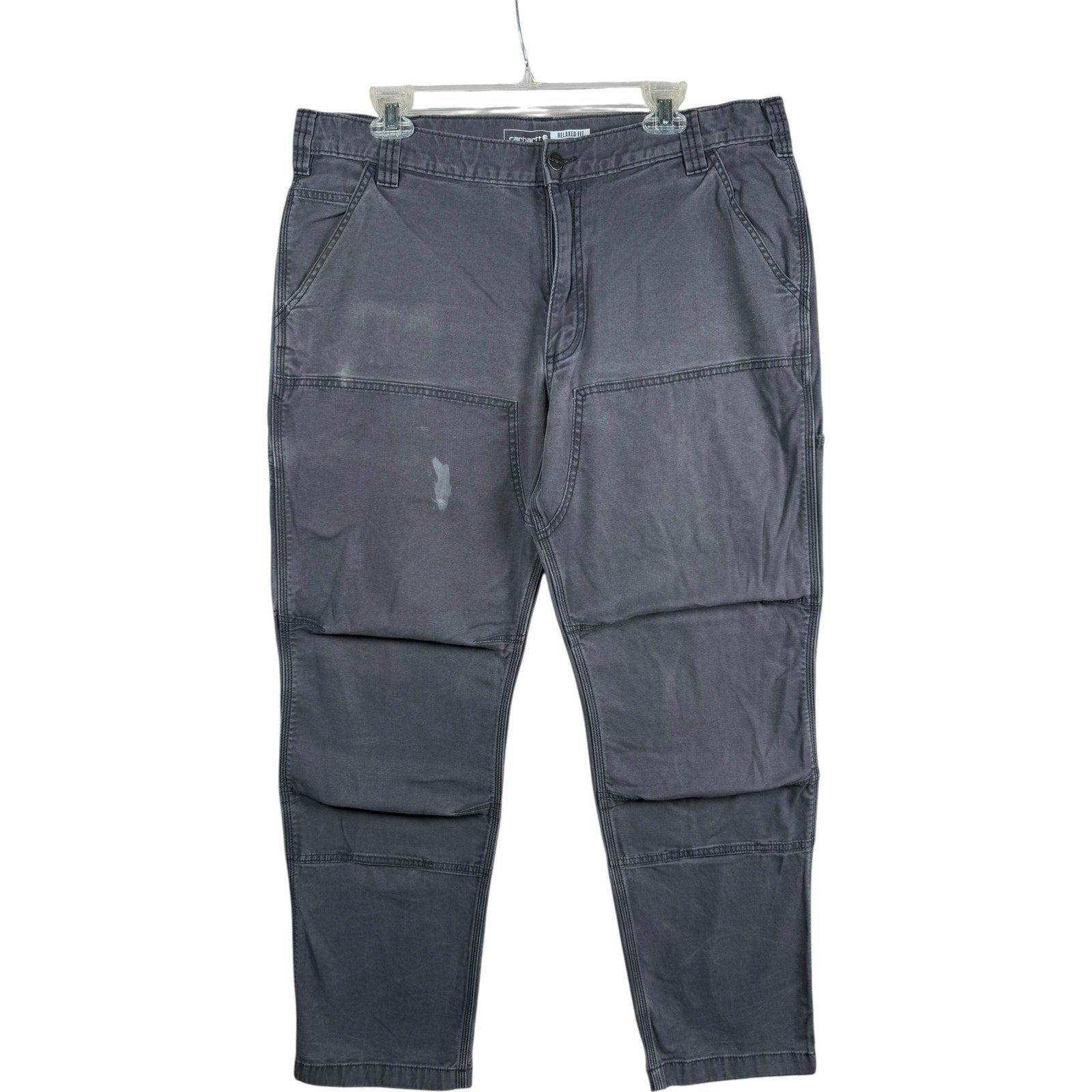 Vintage Carhartt Double Knee Carpenter Canvas Work Pants 38