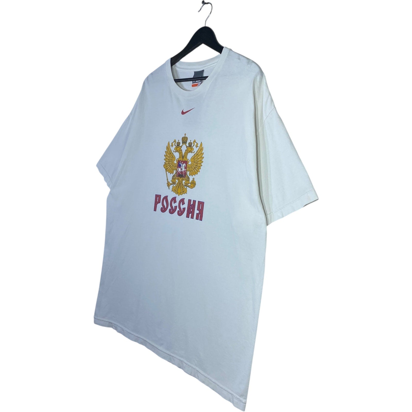 Vintage Nike Bauer Russia Team Hockey T-Shirt