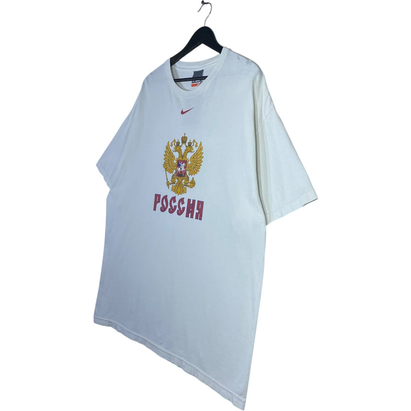 Vintage Nike Bauer Russia Team Hockey T-Shirt