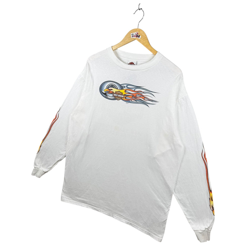 Vintage Harley Davidson Daytona Beach Long Sleeve T Shirt