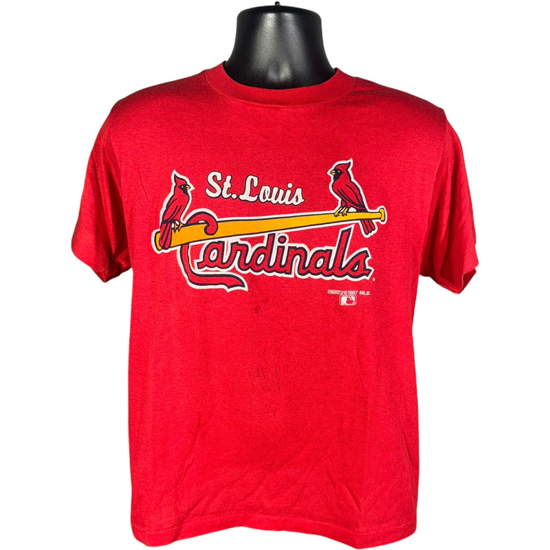 Vintage St. Louis Cardinals Spellout Tee 1987