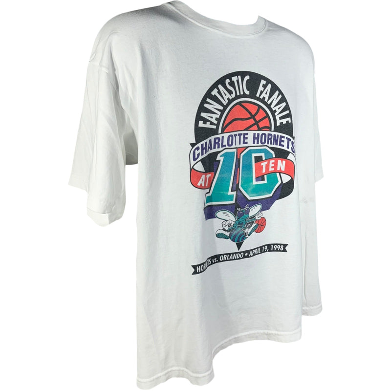 Vintage Charlotte Hornets vs Orlando Magic Tee 1998