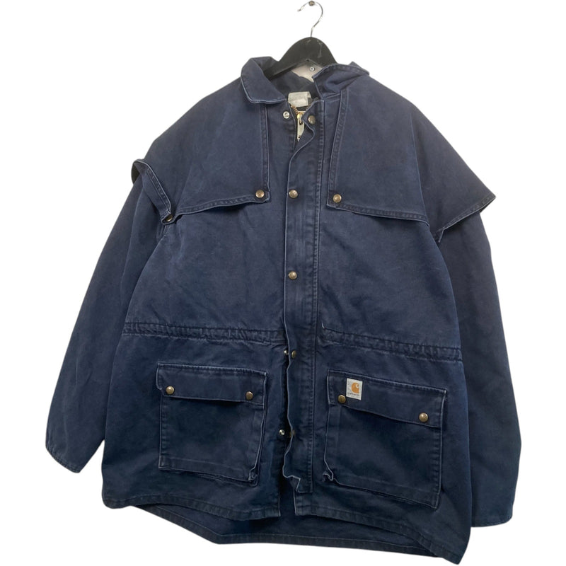 Vintage Carhartt Duster Chore Workwear Jacket
