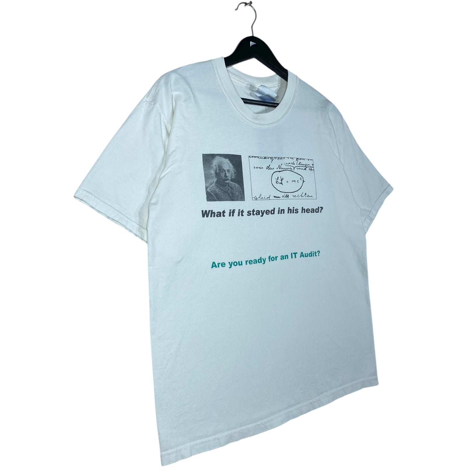 Vintage Albert Einstein IT Audit T-Shirt