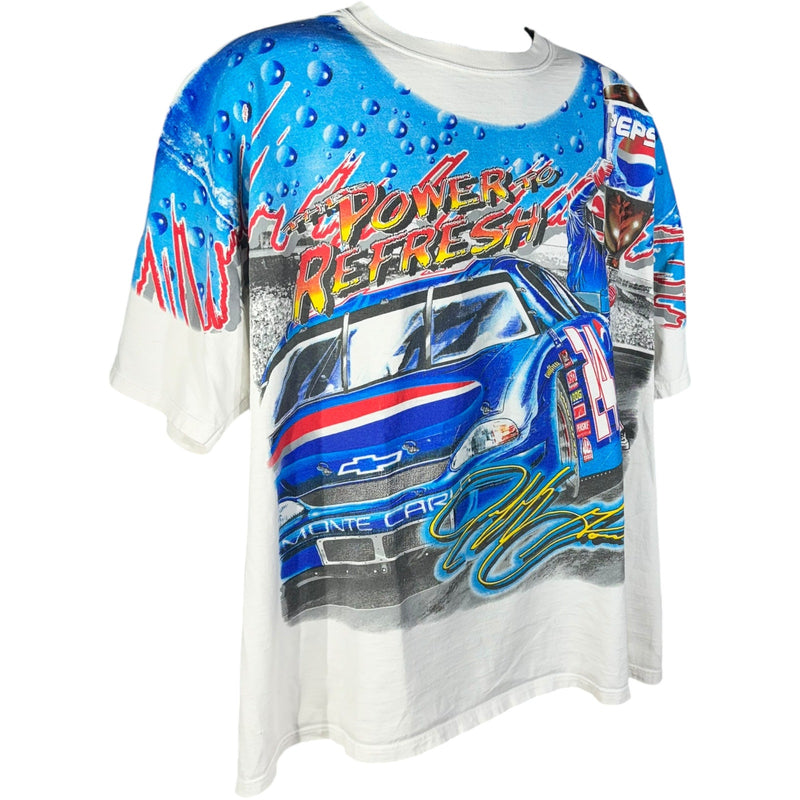 Vintage Pepsi Racing NASCAR AOP Tee