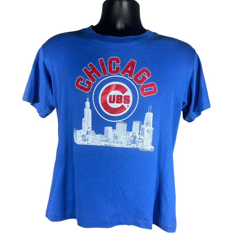 Vintage Chicago Cubs City Skyline Tee