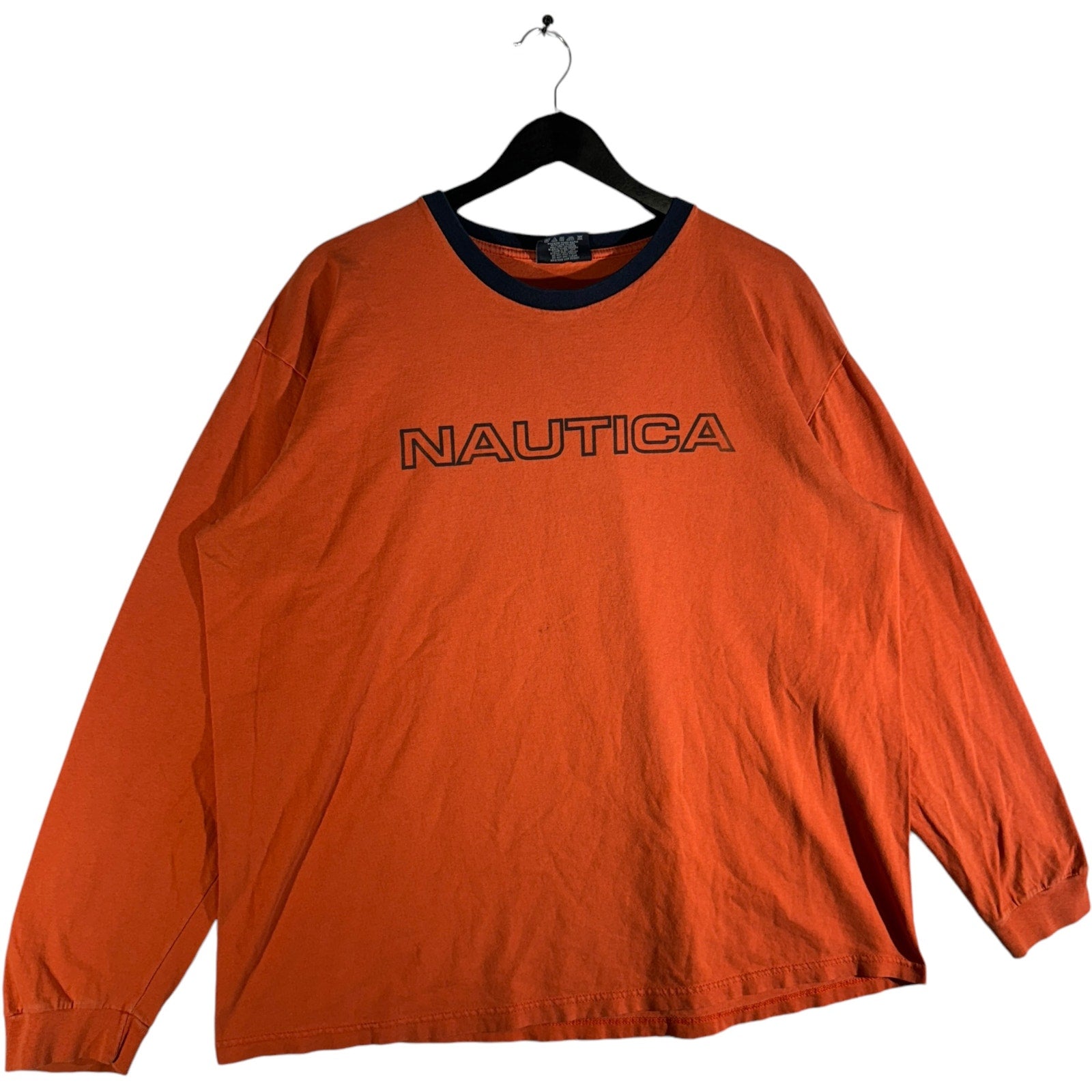 Vintage Nautica Spellout Long Sleeve