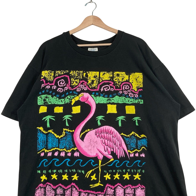 Vintage Flamingo Art Tee