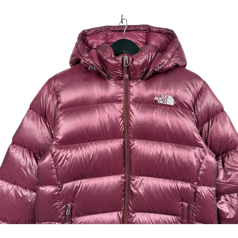 Vintage The North Face Mini Logo Full Zip Puffer Jacket