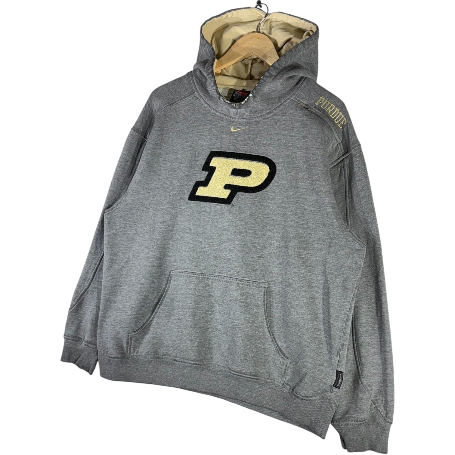 Vintage Nike Center Swoosh Purdue University Hoodie