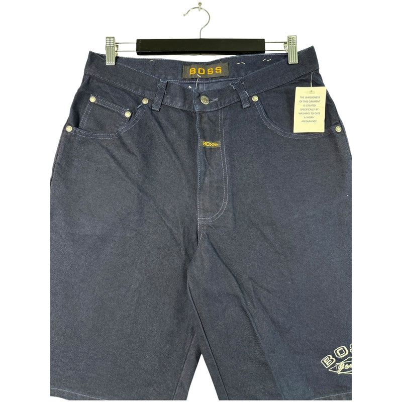 Vintage BOSS Denim Shorts NWT 33 x 11