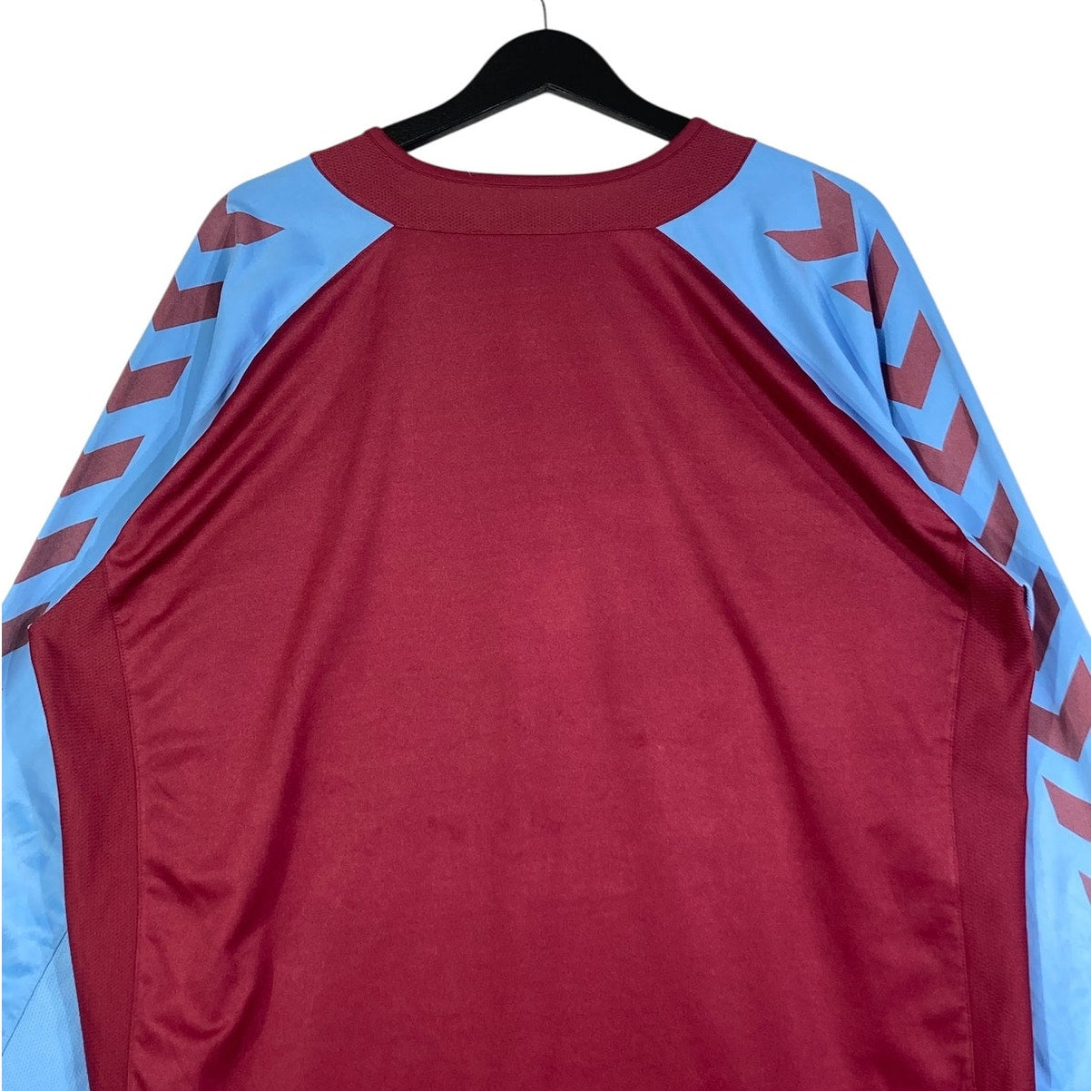 Vintage Aston Villa FC Hummel Soccer Jersey