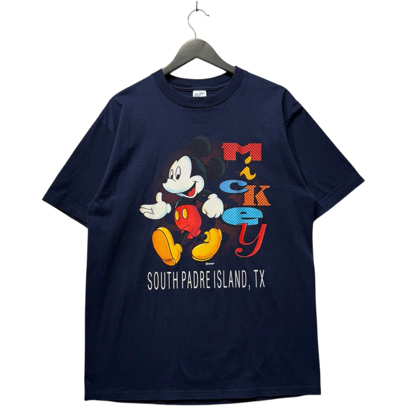 Vintage Disney Mickey Mouse San Padre Island Souvenir Tee