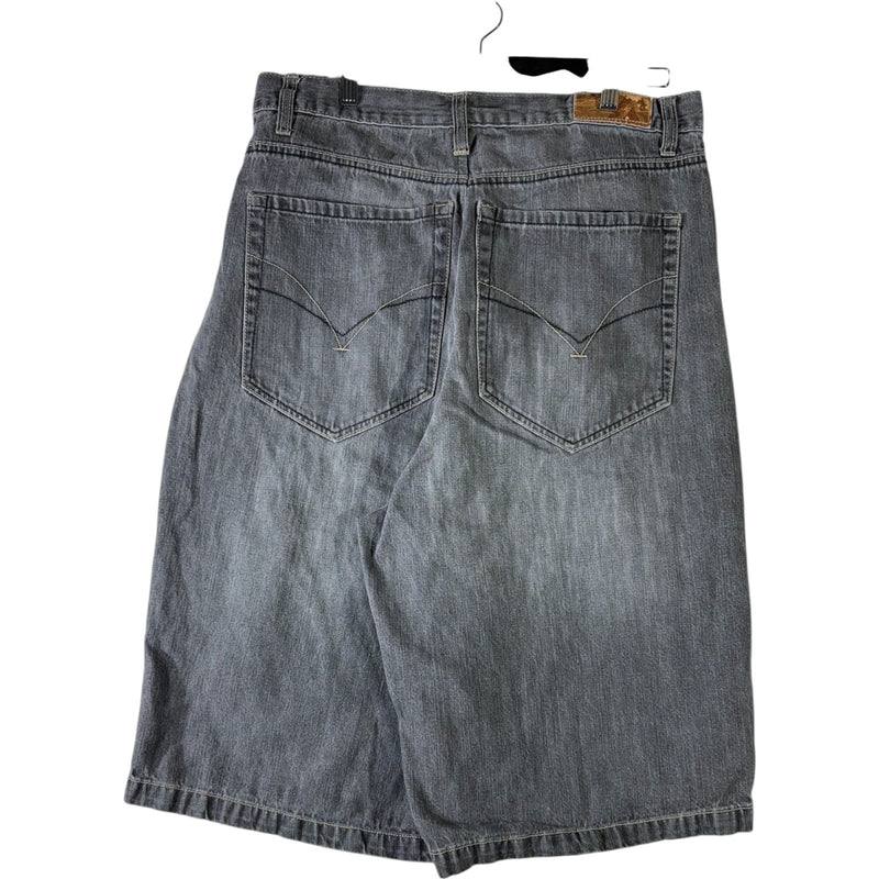 Vintage Bermuda Utility Denim Shorts 34x13