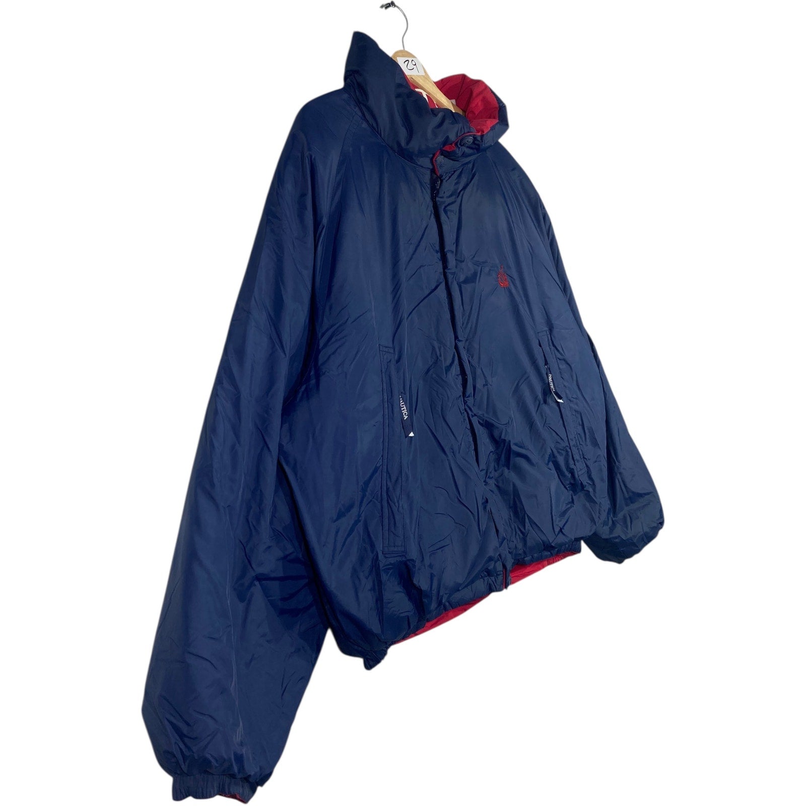 Vintage Nautica Full Zip Puffer Jacket