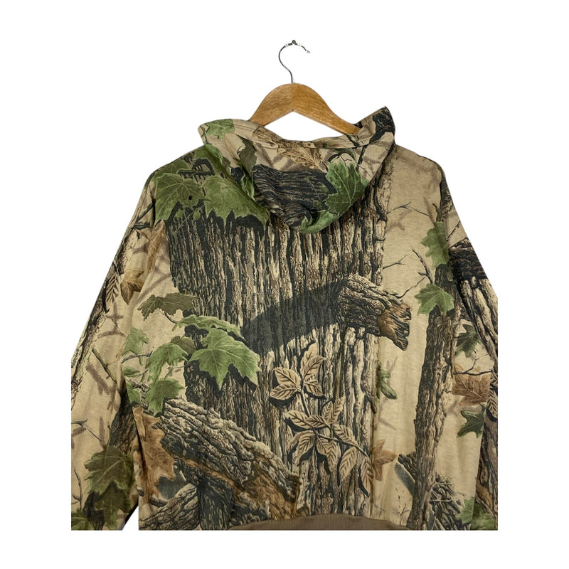 Vintage Sports Afield Real Tree Full Zip Hoodie