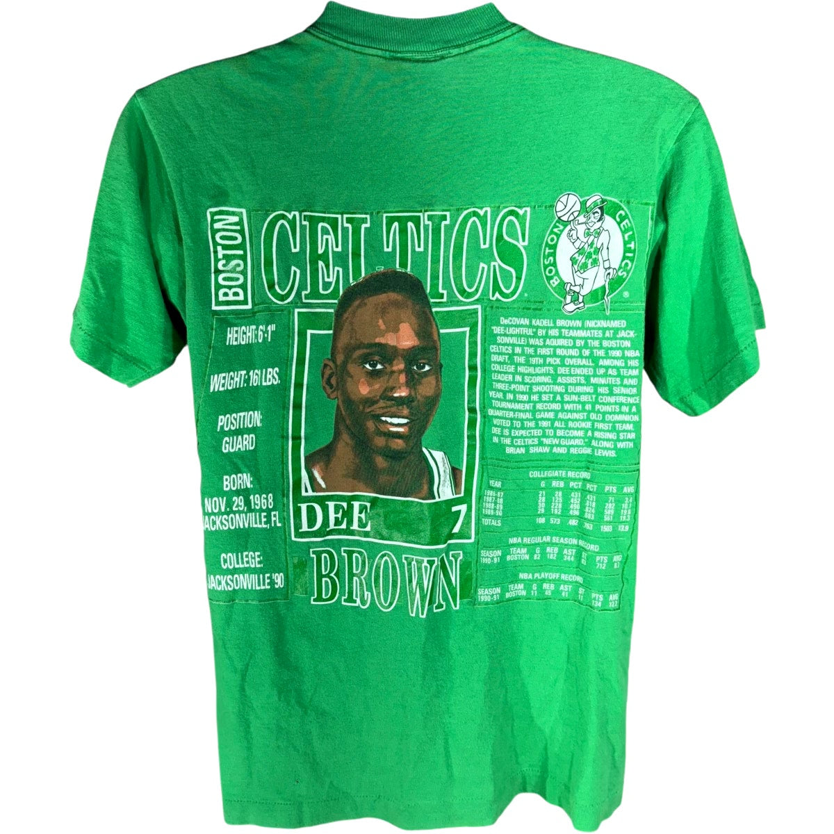 Vintage Nutmeg Dee Brown Boston Celtics Tee