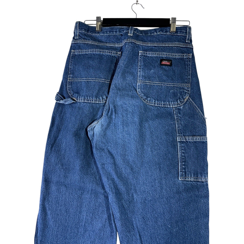 Vintage Dickies Wide Leg Workwear Denim Jeans 42x30