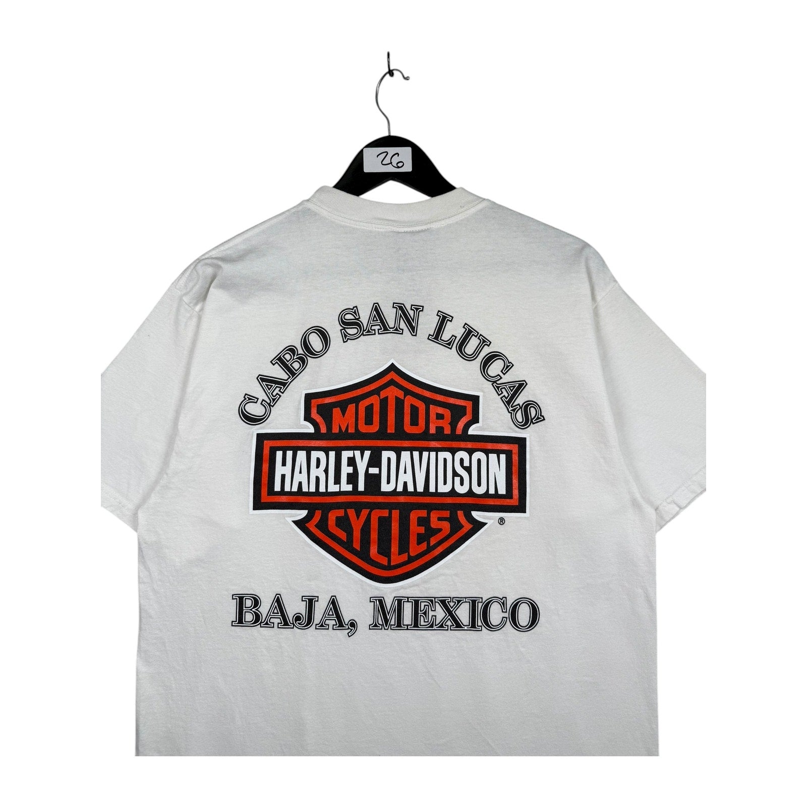 Vintage Harley Davidson Cabo Raja Mexico T-Shirt