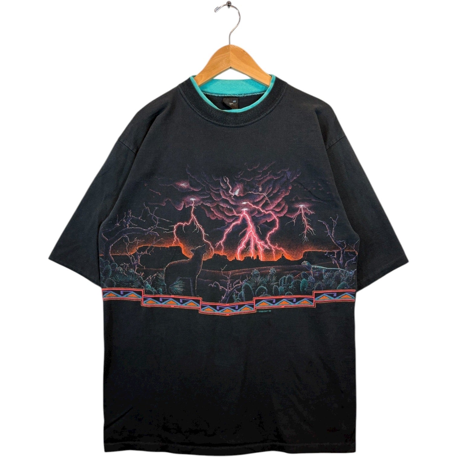 Vintage Habitat Coyote Lightning T-Shirt