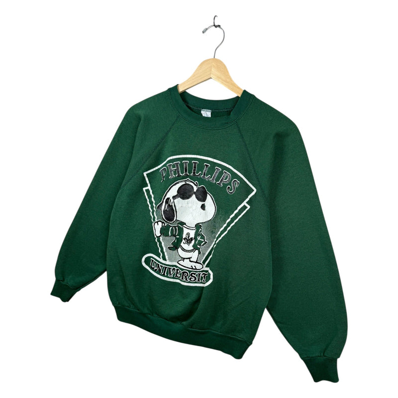 Vintage Snoopy Phillips University Graphic Crewneck