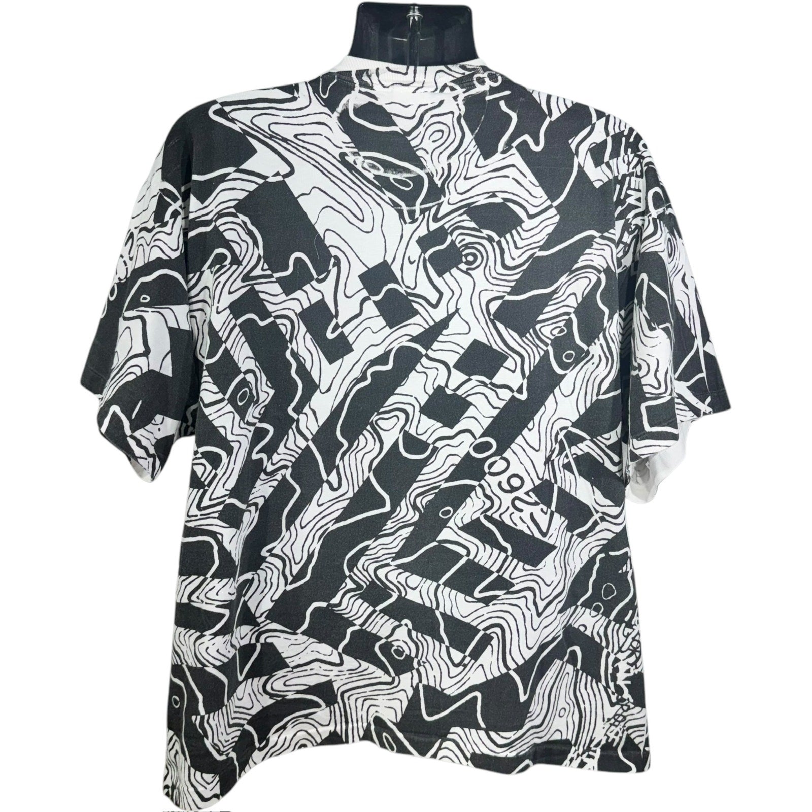 Vintage Nike Topographic AOP Tee