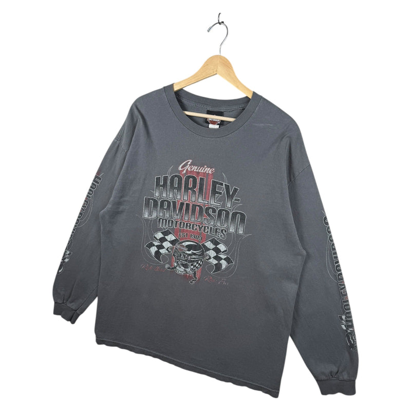 Vintage Harley Davidson San Diego California Long Sleeve T Shirt