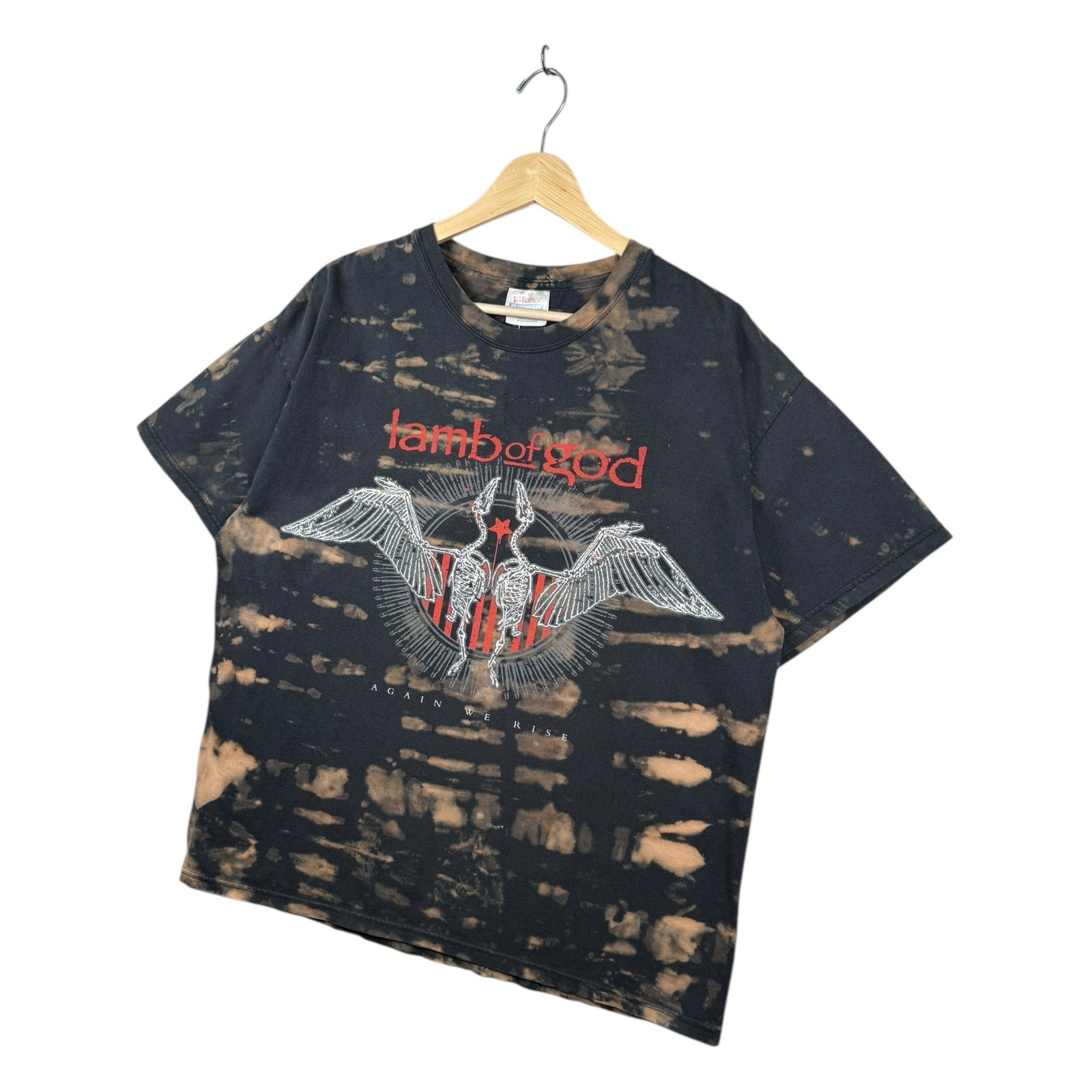 Vintage Lamb of God Graphic Bleached T-Shirt