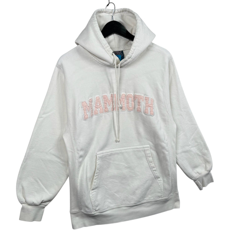 Vintage Mammoth University Chest Spellout Hoodie