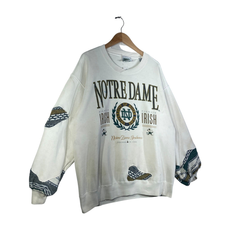 Vintage Notre Dame Fighting Irish NCAA Graphic Crewneck