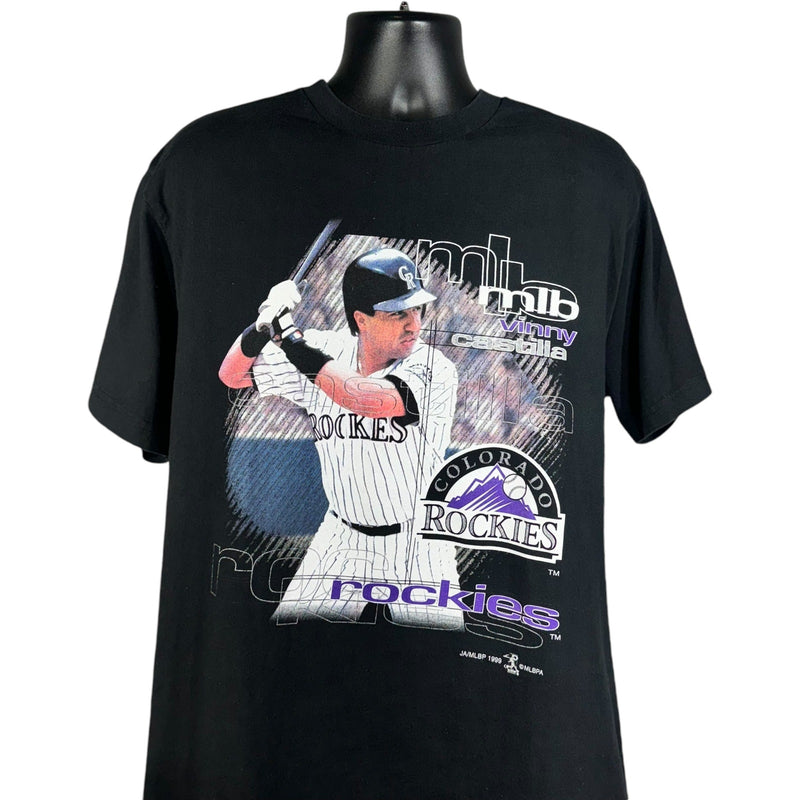 Vintage Colorado Rockies Vinnie Castilla MLB Tee